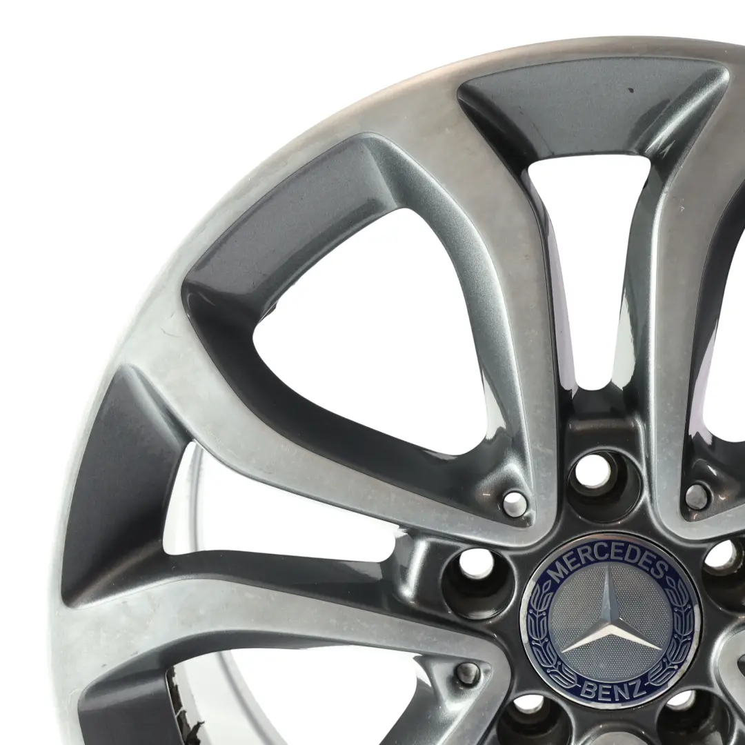 Felge Mercedes W205 Leichtmetallfelge 5-Doppelspeiche 17" 8J ET:54 für mit Teilenummer A2054013900 Felge Mercedes W205 Leichtmetallfelge 5-Doppelspeiche 17" 8J ET:54 - SKU A2054013900-2 - Teilenummer A2054013900