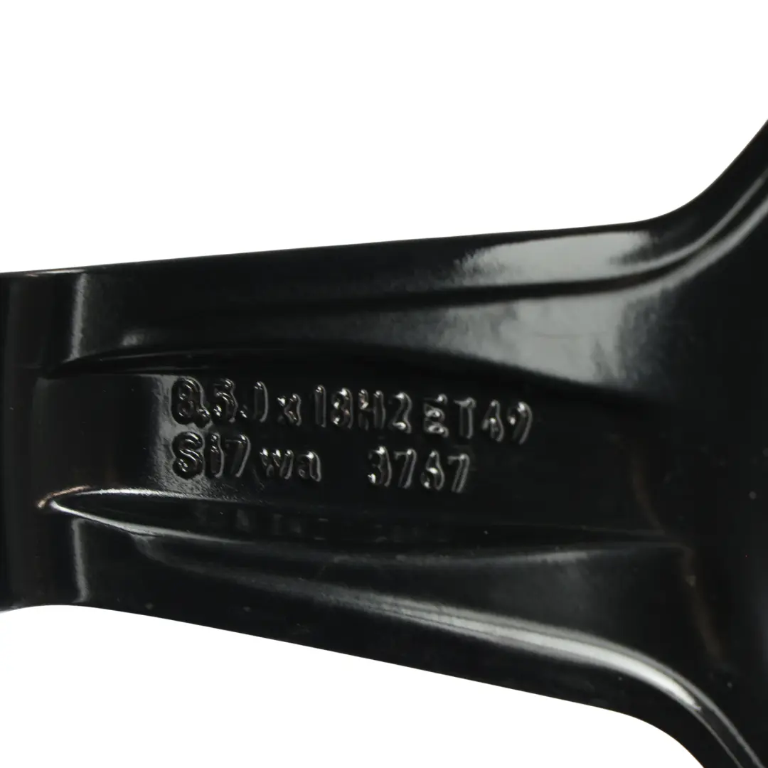 Mercedes W205 Rear Wheel Rim Alloy 18" 8,5J ET:49 Star Spoke A2054012200 - SKU A2054017200-2 - Part number A2054017200