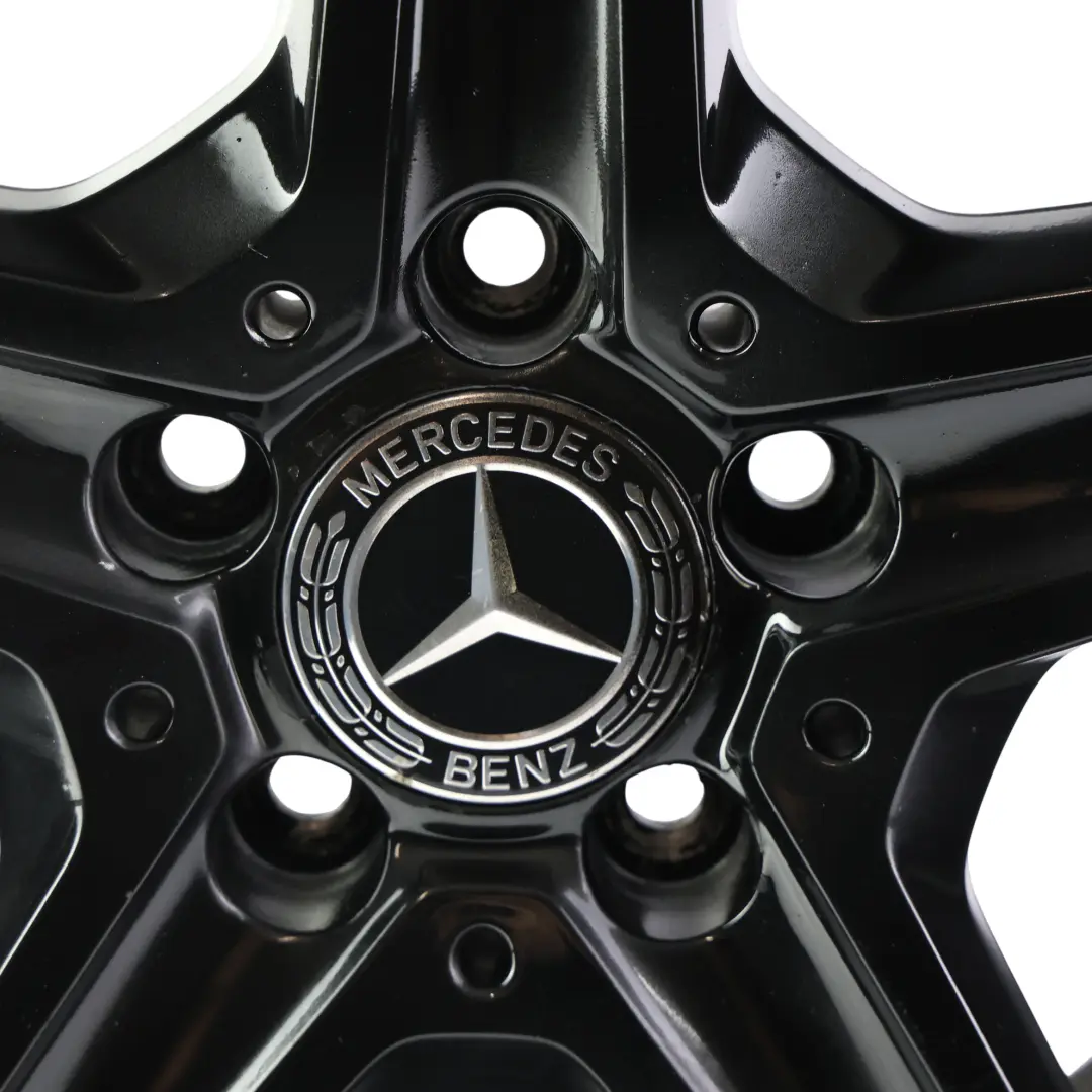 Mercedes W205 Rear Wheel Rim Alloy 18" 8,5J ET:49 Star Spoke A2054012200 - SKU A2054017200-2 - Part number A2054017200