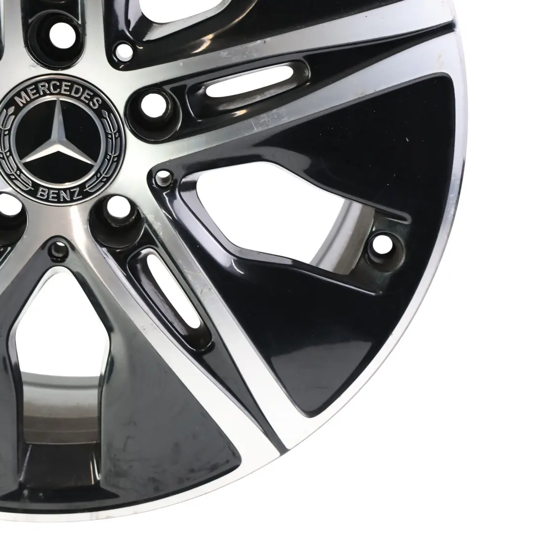  Llanta aleación Mercedes W205 17" 7J ET:48.5 5-radios todo redondo - SKU A2054019000-2 - Número de pieza A2054019000