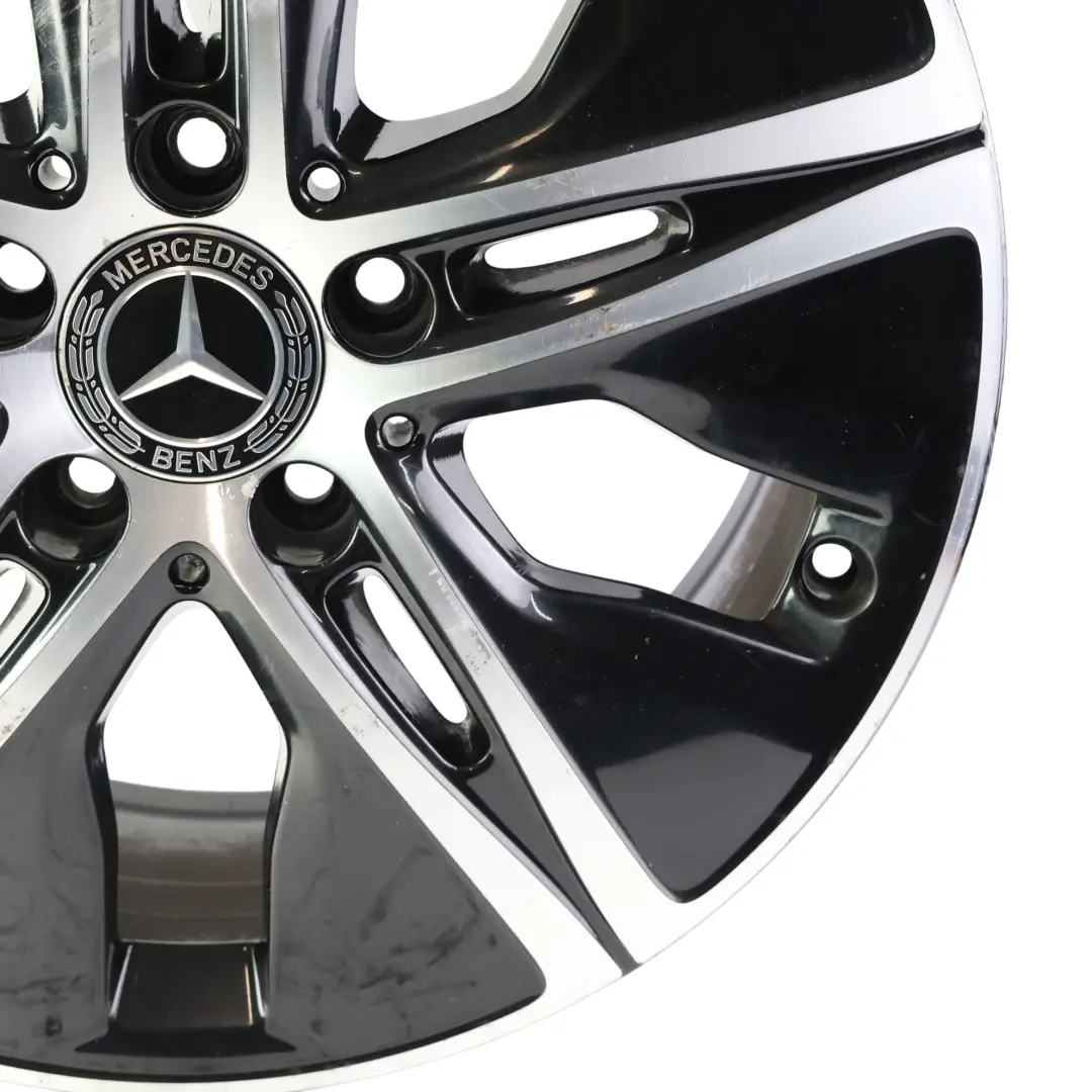 Mercedes W205 Wheel Alloy Rim 17" 7J ET:48.5 5-Spoke All Round - SKU A2054019000-3 - Part number A2054019000