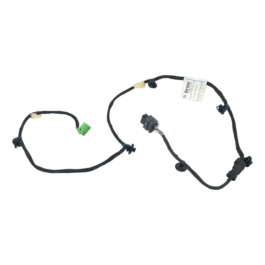 Mercedes W205 C200 AMG Front Door Wiring Loom Harness Left N/S - SKU RHD-A2055400308 - Part number A2055400308