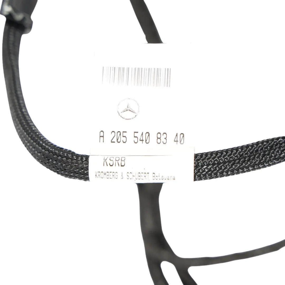 Mercedes W205 Front Door Electrical Wiring Harness Right O/S - SKU RHD-A2055408340 - Part number A2055408340