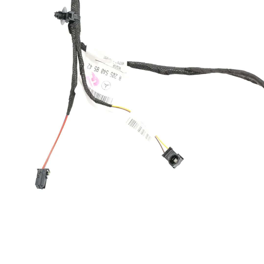 Cableado Arnés Puerta Delantera Pasajero para Mercedes W205 con número de pieza A2055408542 Mercedes W205 Cableado Arnés Puerta Delantera Pasajero - SKU A2055408542 - Número de pieza A2055408542