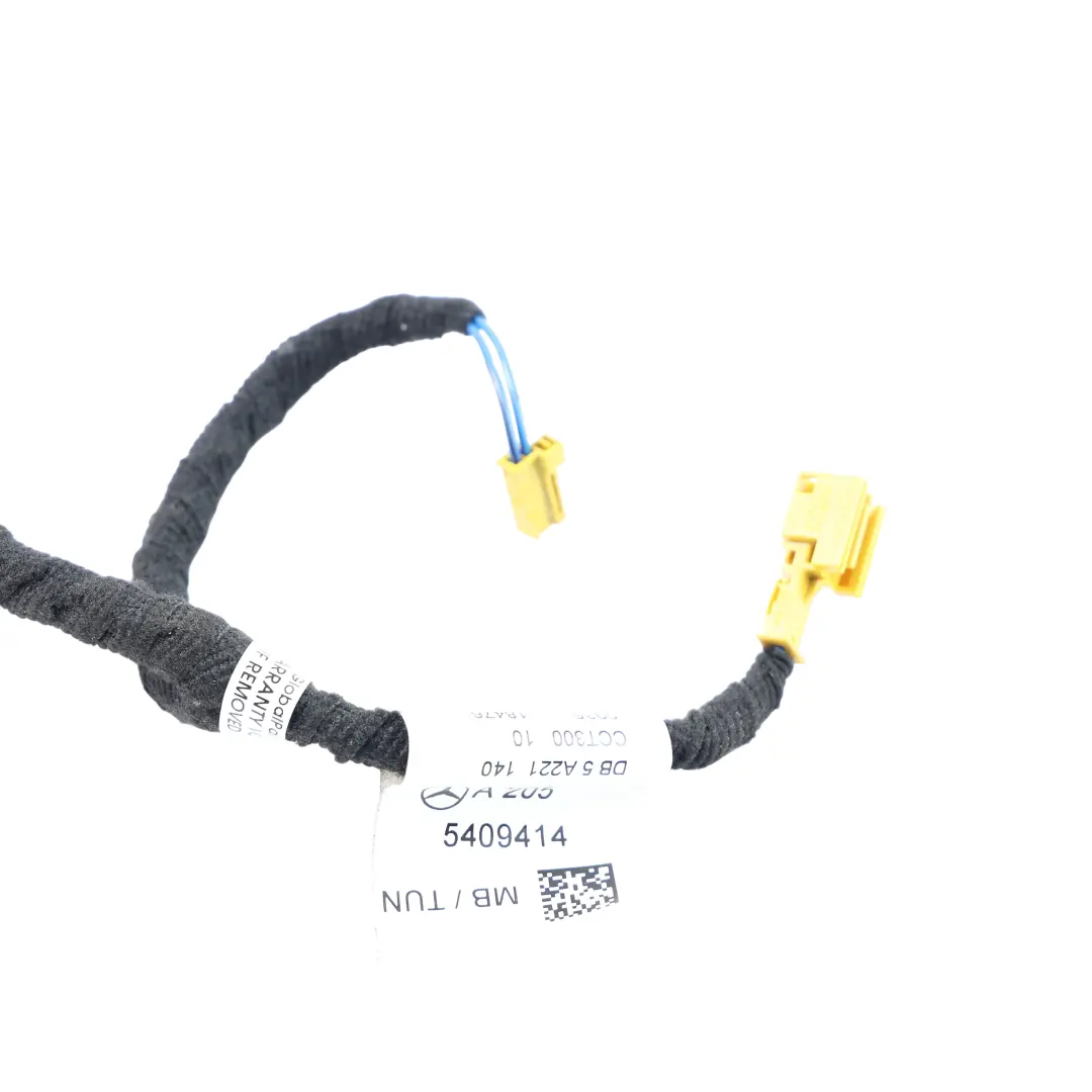 Mercedes C253 S205 Front Door Wiring Loom Cable Harness Right O/S - SKU A2055409414 - Part number A2055409414
