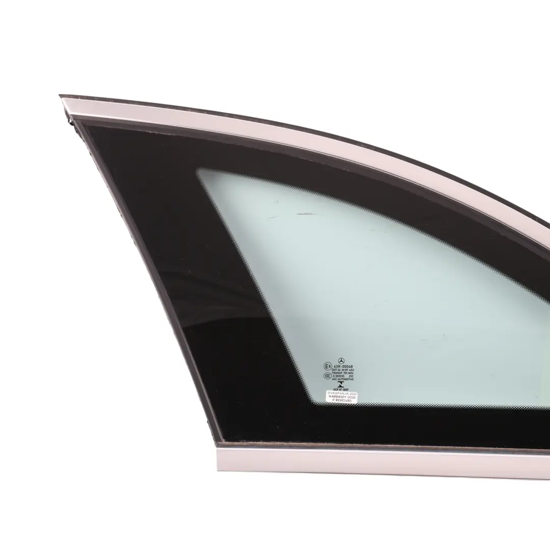Quarter Window Glass Glazing Rear Left N/S AS2 to Mercedes S205 Estate with Part number A2056702112 Mercedes S205 Estate Quarter Window Glass Glazing Rear Left N/S AS2 - SKU A2056702112 - Part number A2056702112