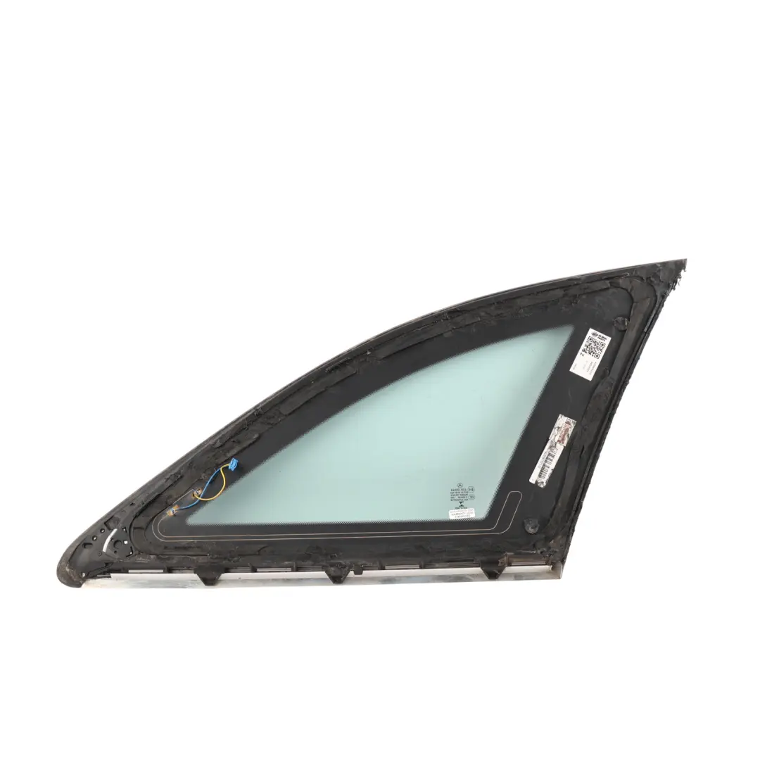 Quarter Window Glass Glazing Rear Left N/S AS2 to Mercedes S205 Estate with Part number A2056702112 Mercedes S205 Estate Quarter Window Glass Glazing Rear Left N/S AS2 - SKU A2056702112 - Part number A2056702112