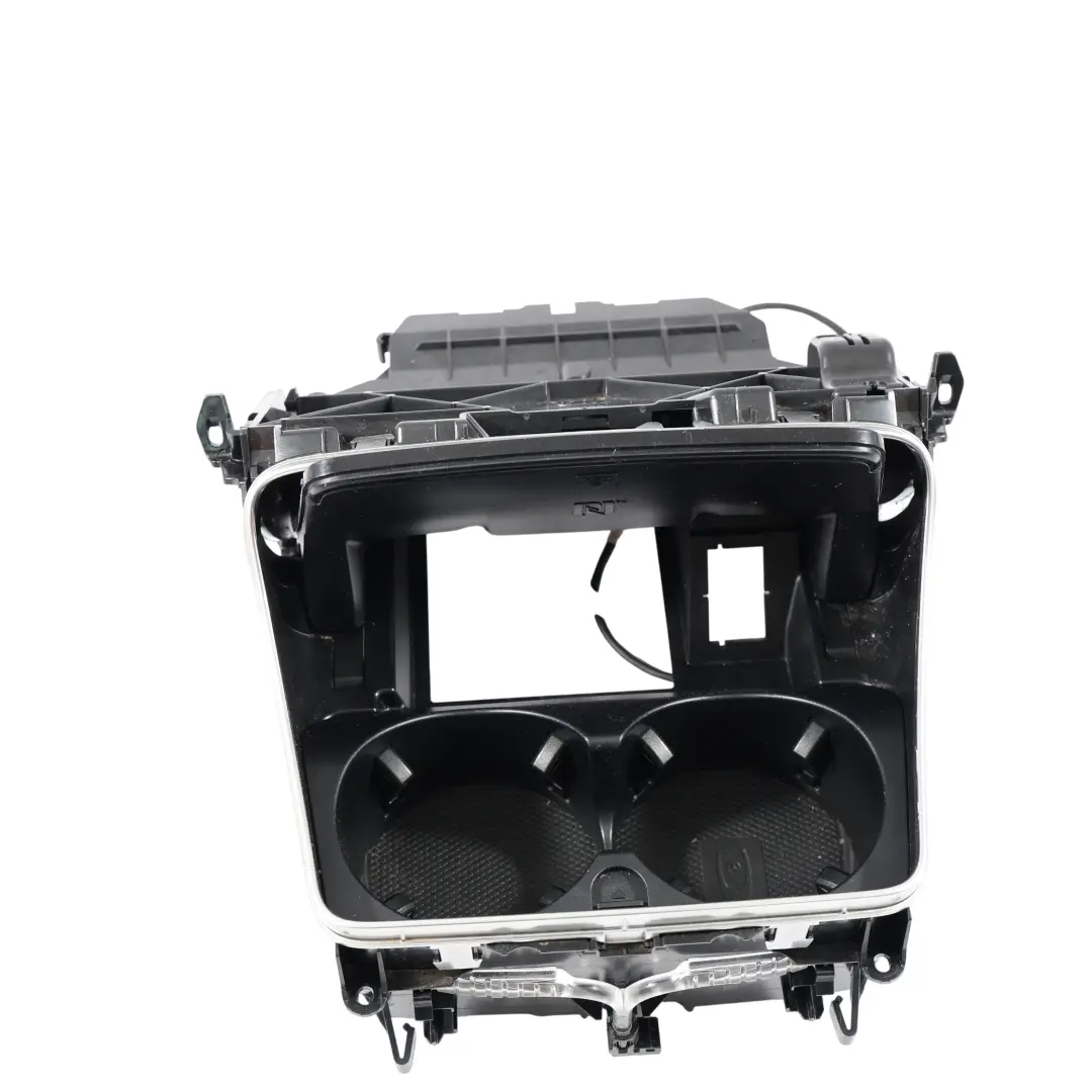 Mercedes W205 Interior Centre Console Storage Tray Panel Black Gloss - SKU A2056801204-3 - Part number A2056801204