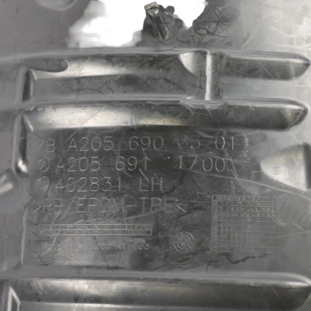 Radkasten Vorne Links Gehäuse Abdeckung für Mercedes W205 mit Teilenummer A2056903301 Mercedes W205 Radkasten Vorne Links Gehäuse Abdeckung - SKU A2056903301-1 - Teilenummer A2056903301