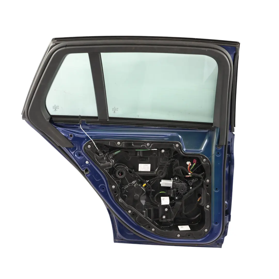 Door Rear Left N/S Brilliant Blue Metallic - 896 to Mercedes S205 with Part number A2057300305 Mercedes S205 Door Rear Left N/S Brilliant Blue Metallic - 896 - SKU A2057300305-BRB - Part number A2057300305