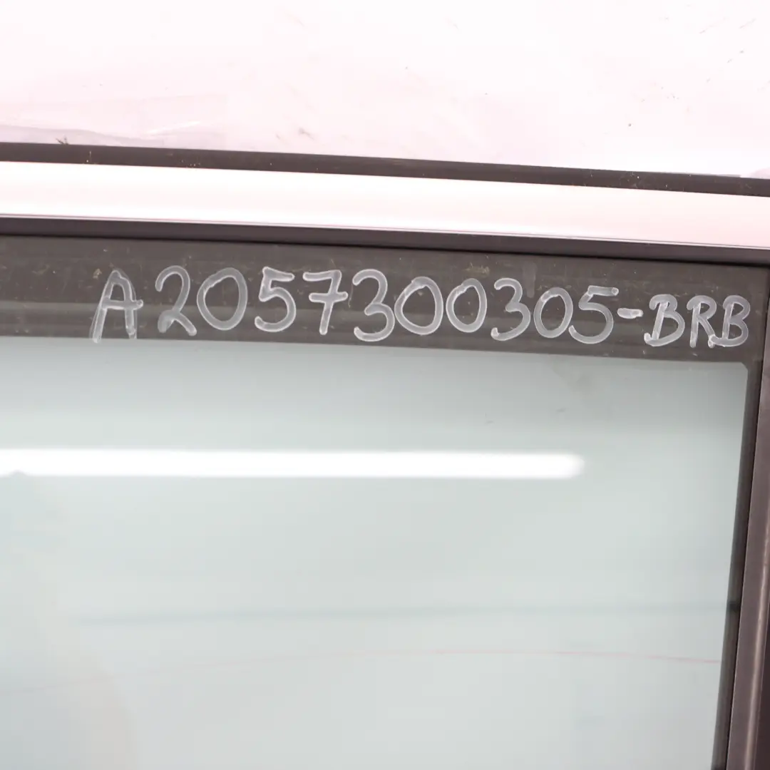 Mercedes S205 Door Rear Left N/S Brilliant Blue Metallic - 896 - SKU A2057300305-BRB - Part number A2057300305