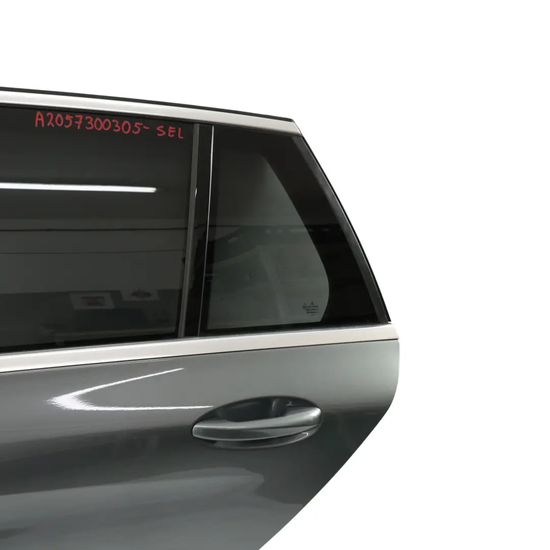 Mercedes S205 Porta Posteriore Sinistra Grigio Selenite Metallizzato 992 - SKU A2057300305-SEL - Numero di parte A2057300305
