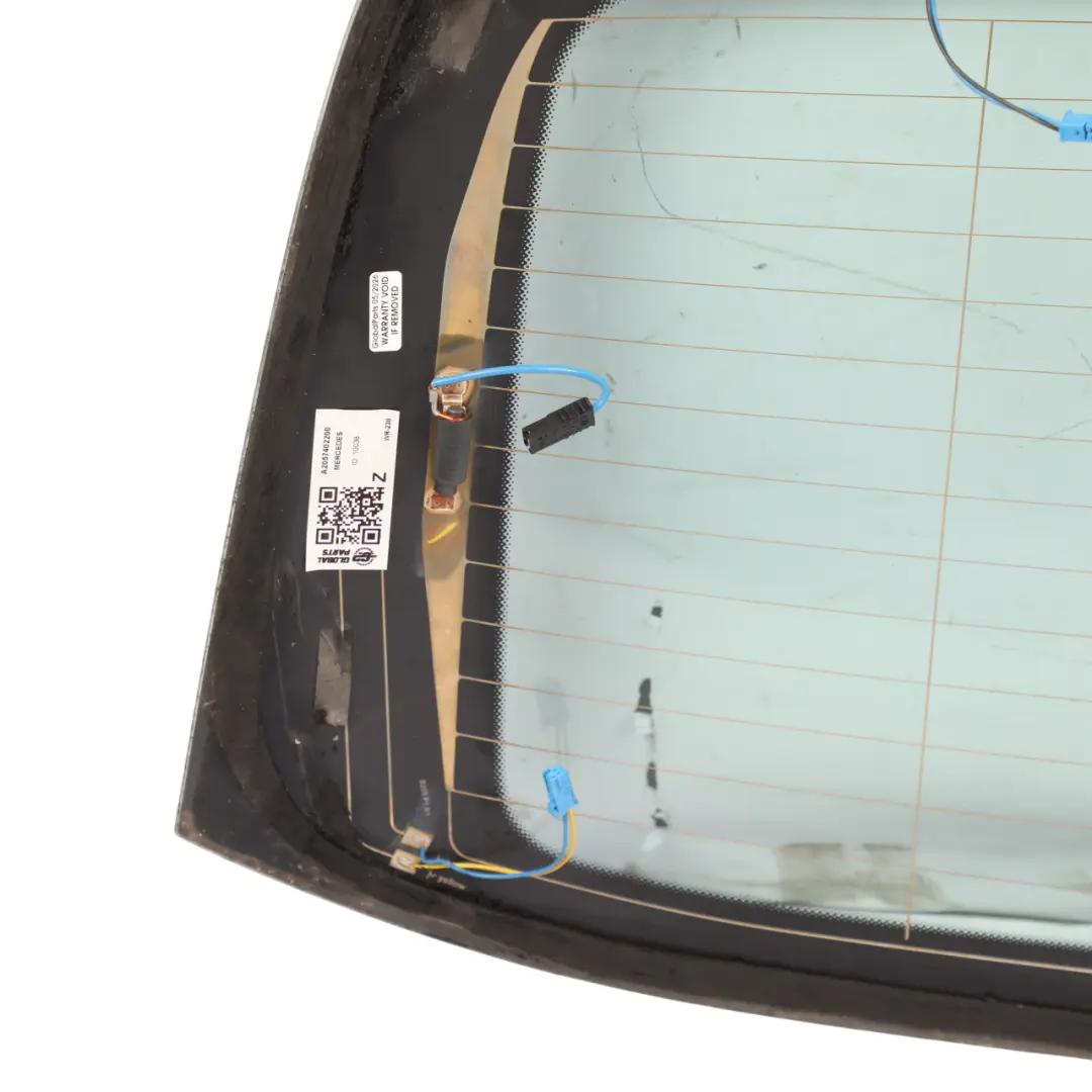 Mercedes S205 Rear Window Tailgate Trunk Glass Screen 882 - SKU A2057402200 - Part number A2057402200