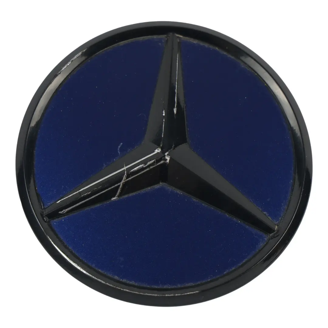 Trunk Boot Lid Tailgate Rear Emblem Brilliant Blue Metallic - 896 to Mercedes C205 with Part number A2058100018 Mercedes C205 Trunk Boot Lid Tailgate Rear Emblem Brilliant Blue Metallic - 896 - SKU A2058100018-BRB1 - Part number A2058100018