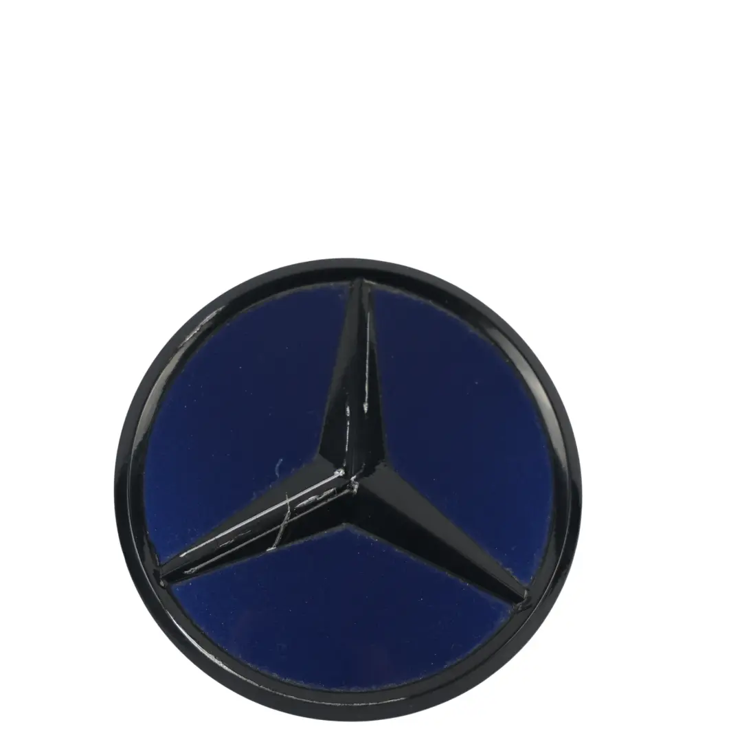 Mercedes C205 Emblema Tapa Maletero Trasero Azul Brillante Metalizado 896 - SKU A2058100018-BRB1 - Número de pieza A2058100018
