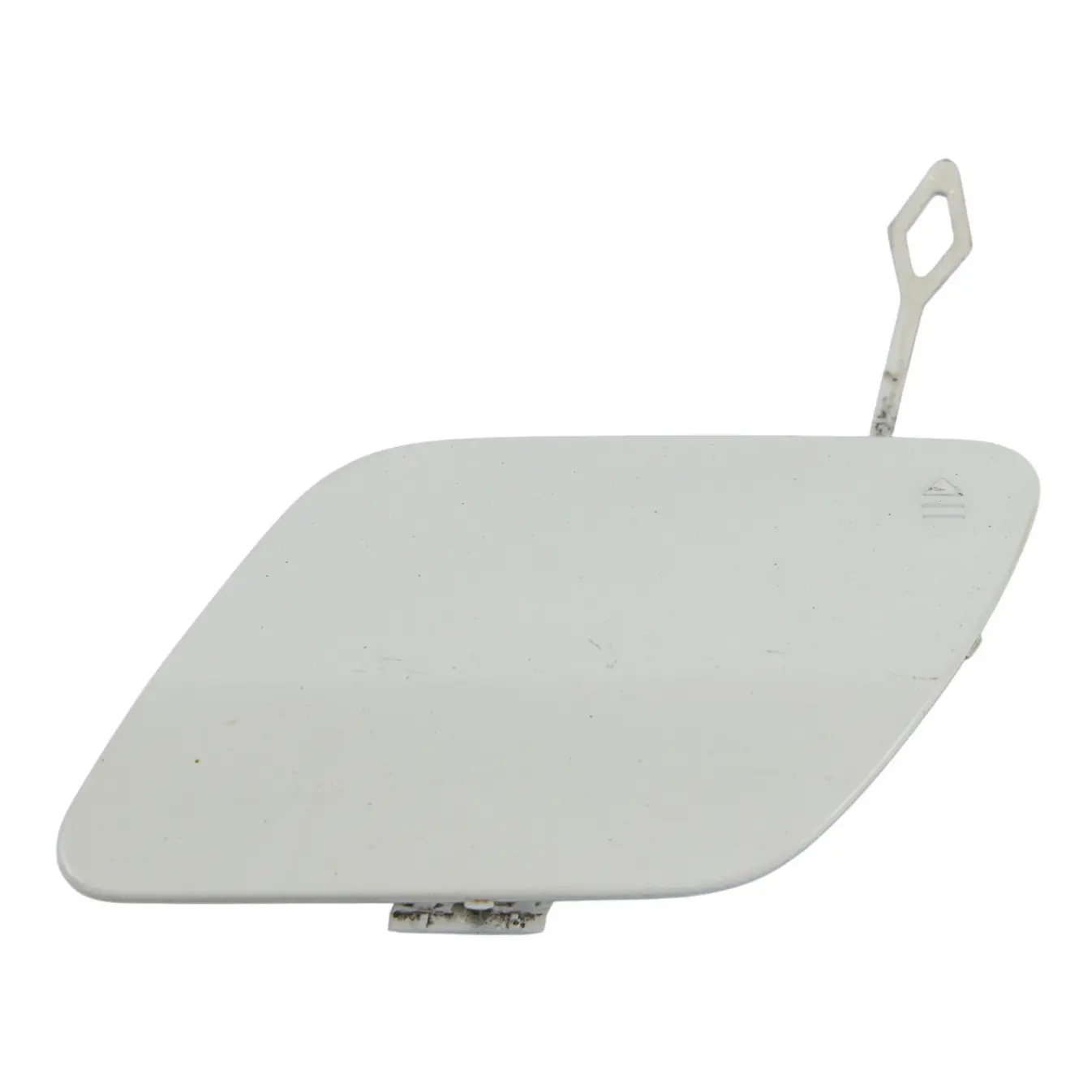 Mercedes W169 Front Bumper Tow Eye Hook Cover Cap Polar White - 149 A2058850224