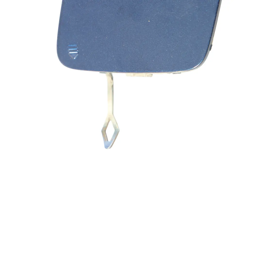 Bumper Tow Eye Cover Brilliant Blue Metallic 896 to Mercedes S205 Rear with Part number A2058850424 Mercedes S205 Rear Bumper Tow Eye Cover Brilliant Blue Metallic 896 - SKU A2058850424-BRB - Part number A2058850424