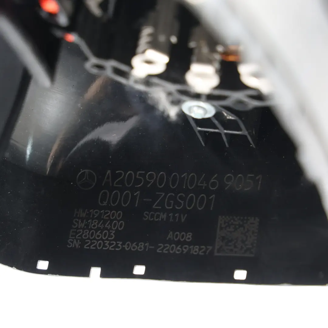 Interruptor Columna Limpiaparabrisas Intermitentes para Mercedes GLC X253 con número de pieza A2059001046 Mercedes GLC X253 Interruptor Columna Limpiaparabrisas Intermitentes - SKU A2059001046-1 - Número de pieza A2059001046