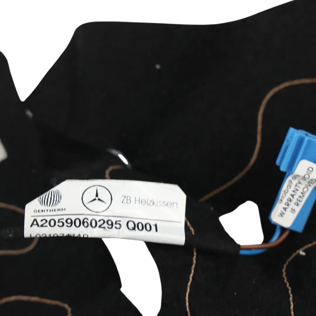 Mercedes W205 C253 Mata Grzewcza Oparcia Fotela Lewa Prawa - SKU A2059060295 - Numer Części A2059060295
