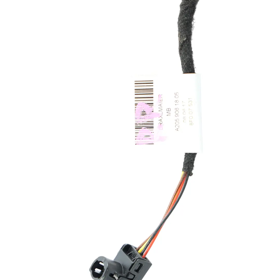 Porsche Cayenne S 92a Ambiente Lampe Tür Kabelbaum Hinten Links - SKU A2059061805 - Teilenummer A2059061805