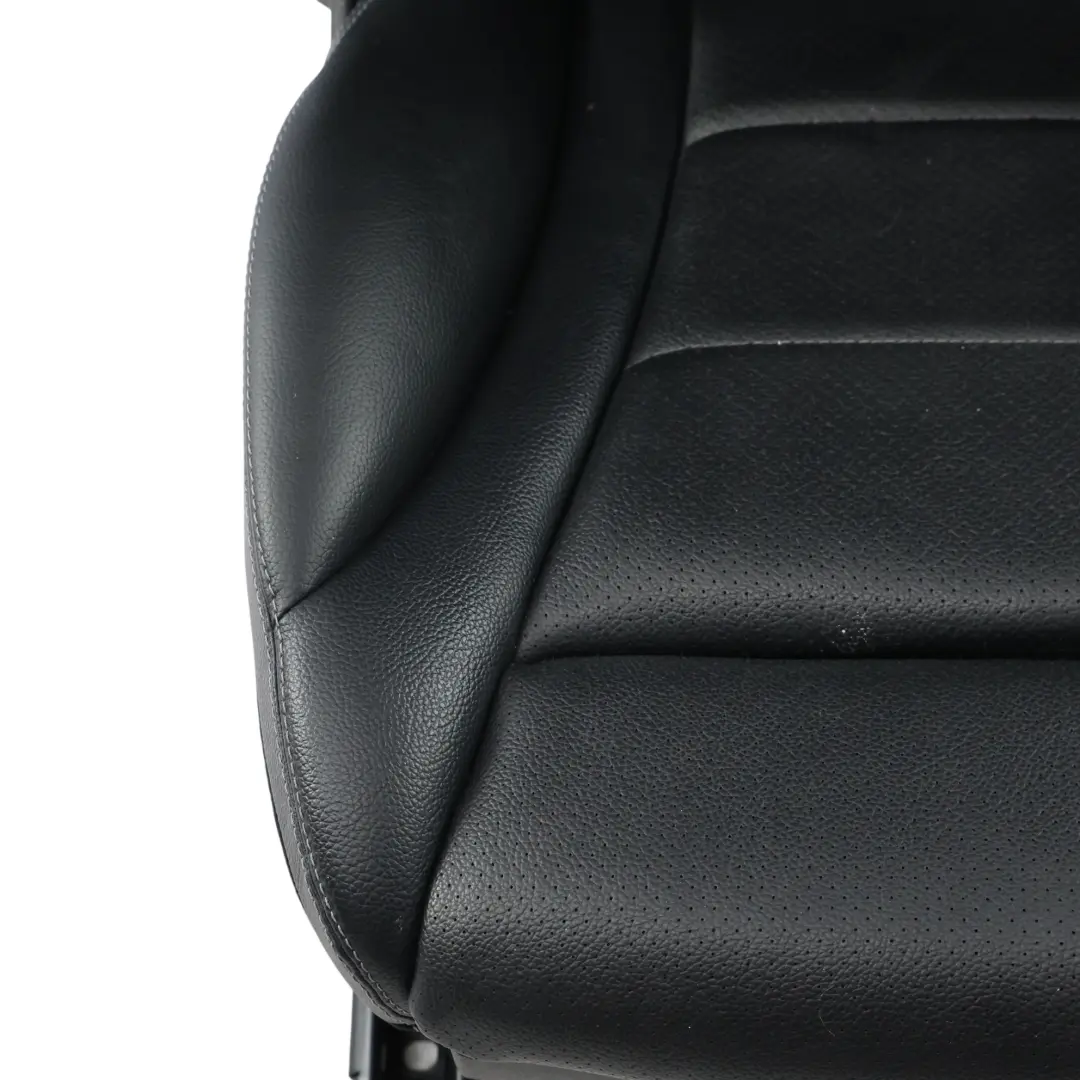 Mercedes W205 S205 Vordersitz Schwarz Kunstleder Beheizt Elektrisch Rechts - SKU A2059102611-7 - Teilenummer A2059102611