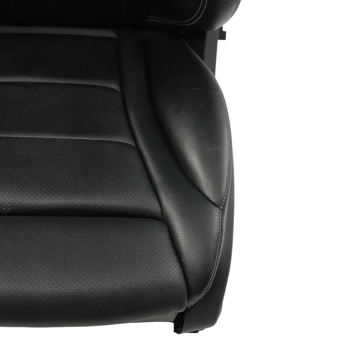 Mercedes W205 S205 Fotel Przedni Prawy Sztuczna Skóra Podgrzewany Czarny - SKU A2059102611-7 - Numer Części A2059102611