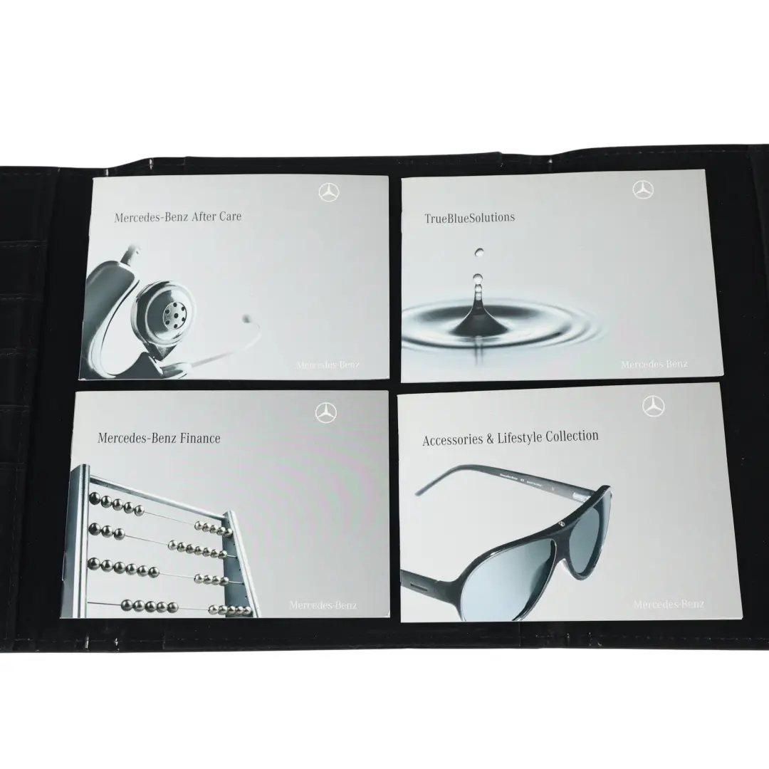 Mercedes C207 Carnet d'Entretien Pochette Étui Portefeuille - SKU A2075842193 - Numéro de pièce A2075842193