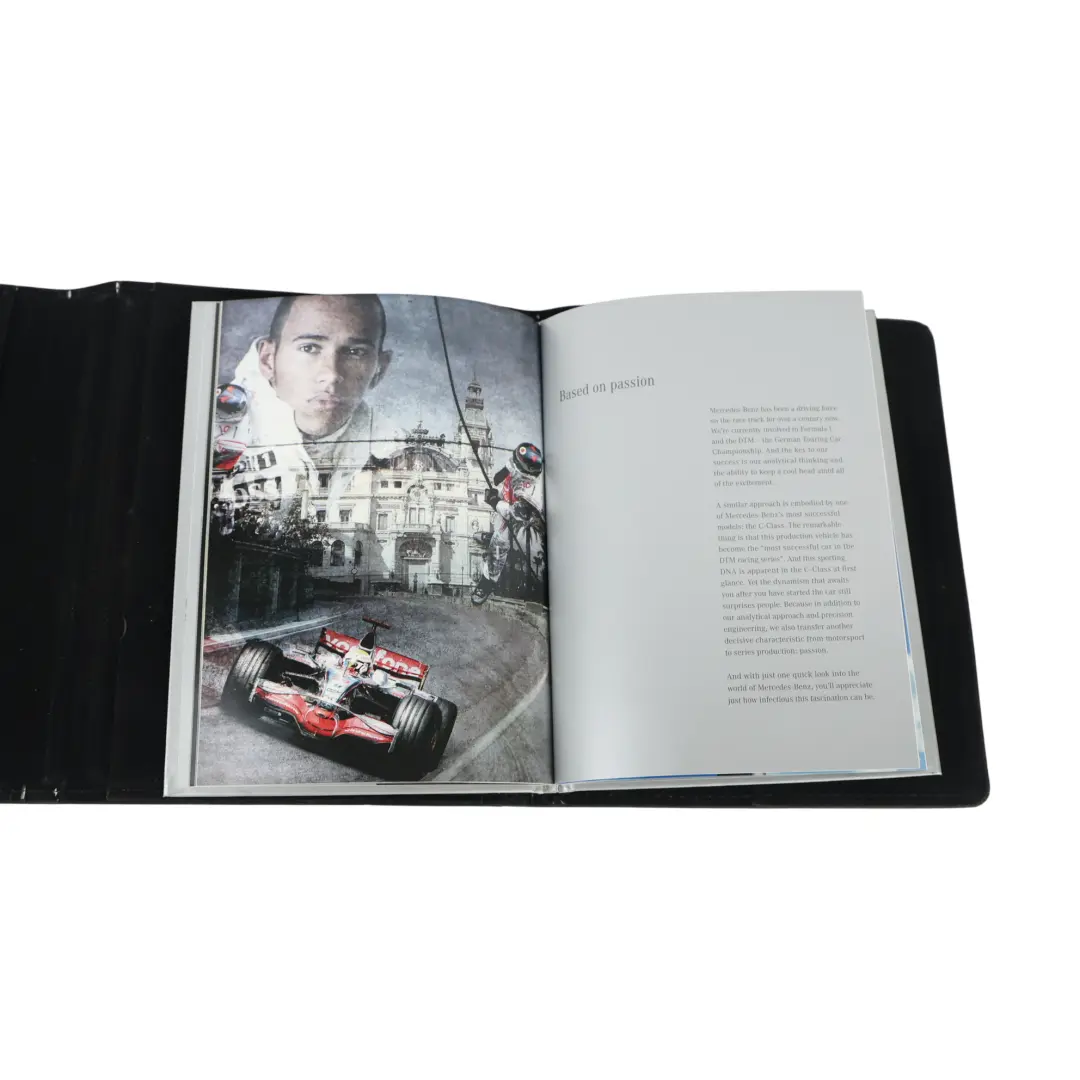 Mercedes C207 Service Booklet Book Set Pouch Case Wallet - SKU A2075842193 - Part number A2075842193