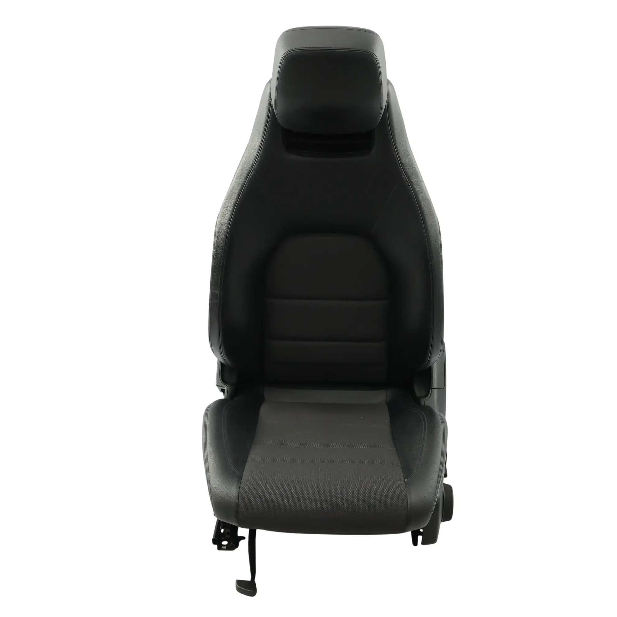 Sedile anteriore Mercedes C204 C207 A207 Pelle Panno Nero Elettrico Sinistro