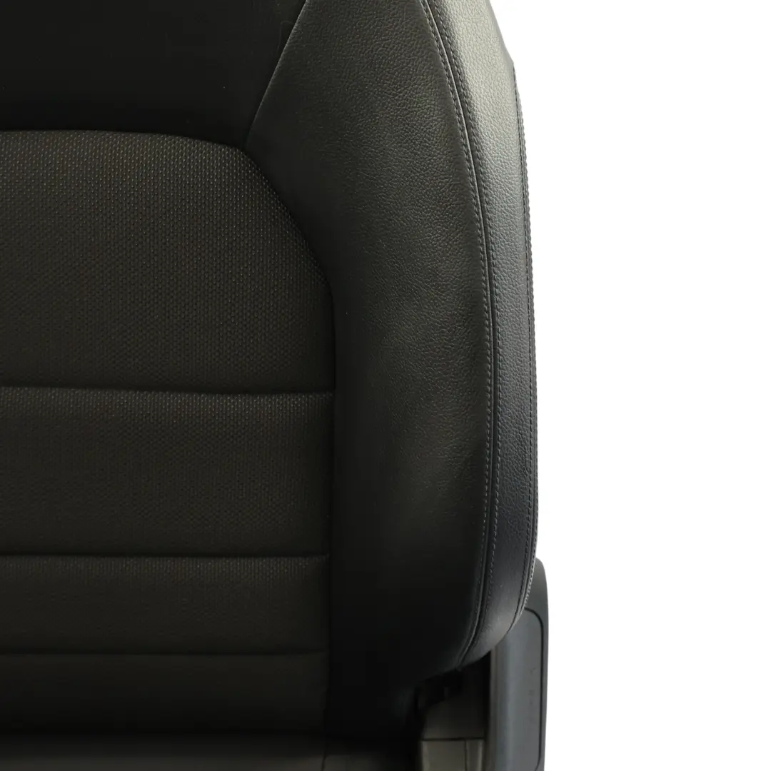 Mercedes C204 C207 A207 Fotel Lewy Przód Elektryczny Skórzany Czarny - SKU A2079100847-2 - Numer Części A2079100847