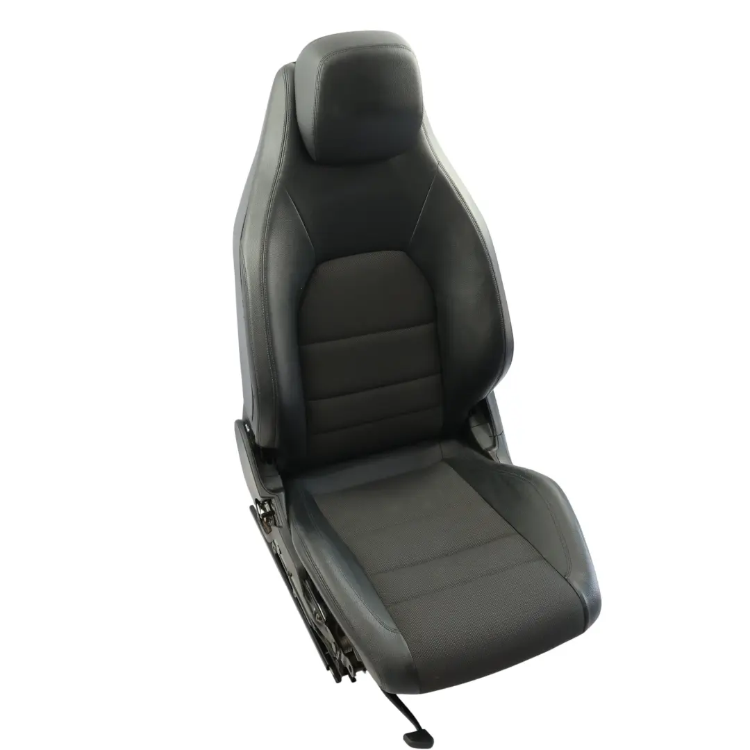  Siège Avant Gauche Mercedes C204 C207 A207 Intérieur Électrique Demi-Cuir Noir - SKU A2079100847-2 - Numéro de pièce A2079100847