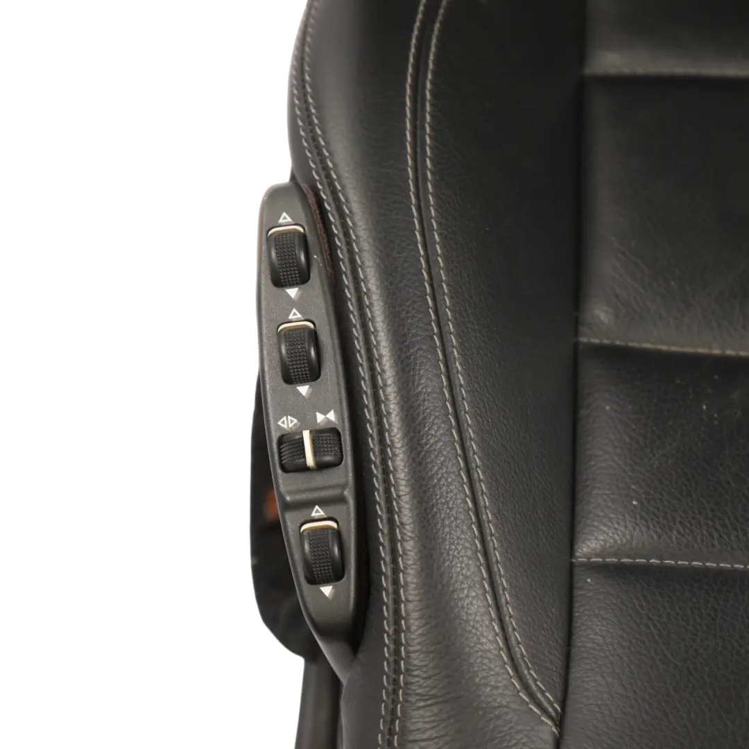 W207 Front Seat Heated Electric Left N/S Black Leather to Mercedes with Part number A2079101747 Mercedes W207 Front Seat Heated Electric Left N/S Black Leather - SKU RHD-A2079101747-26 - Part number A2079101747