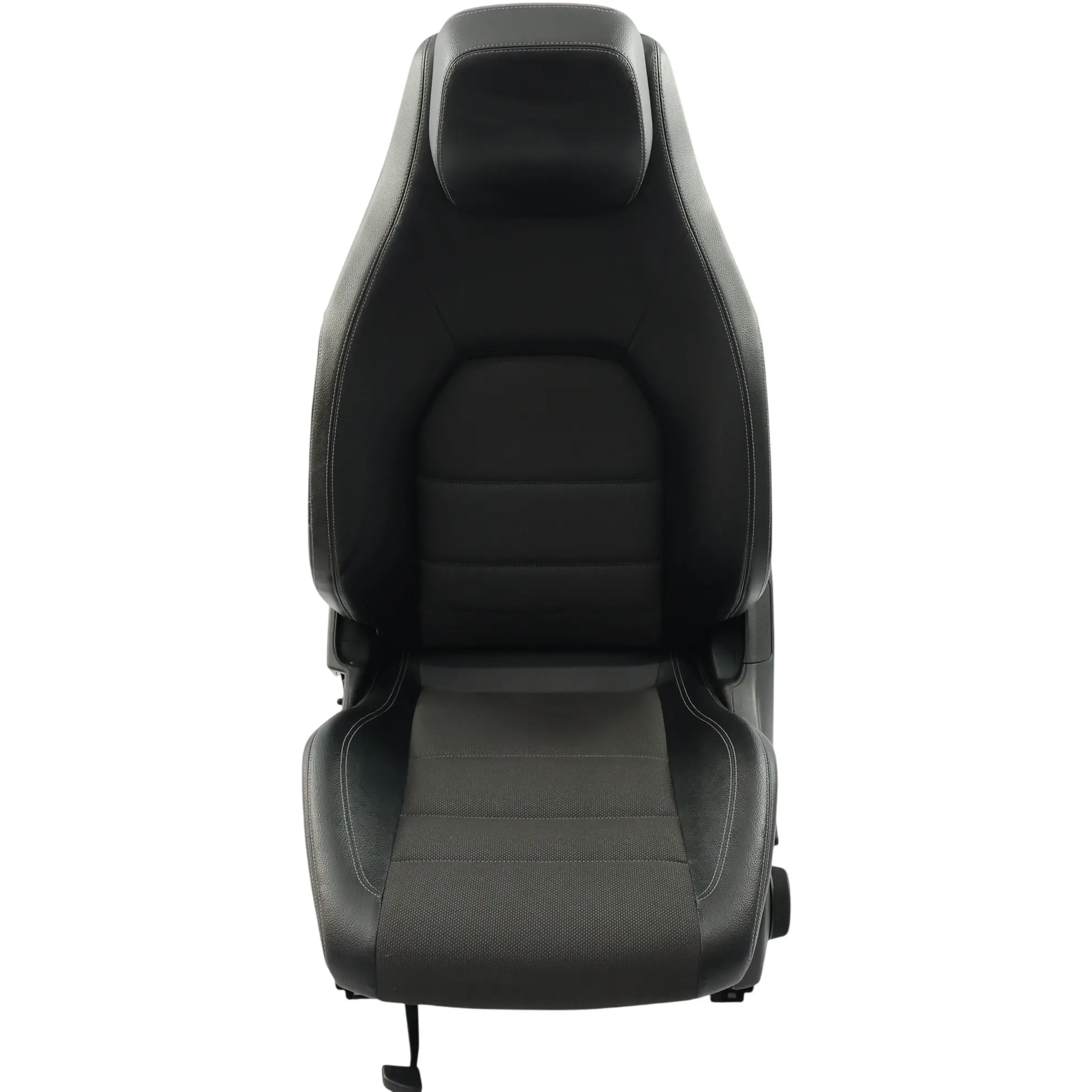 Mercedes C204 C207 Vordersitz Elektrisch Leder Stoff Schwarz Links