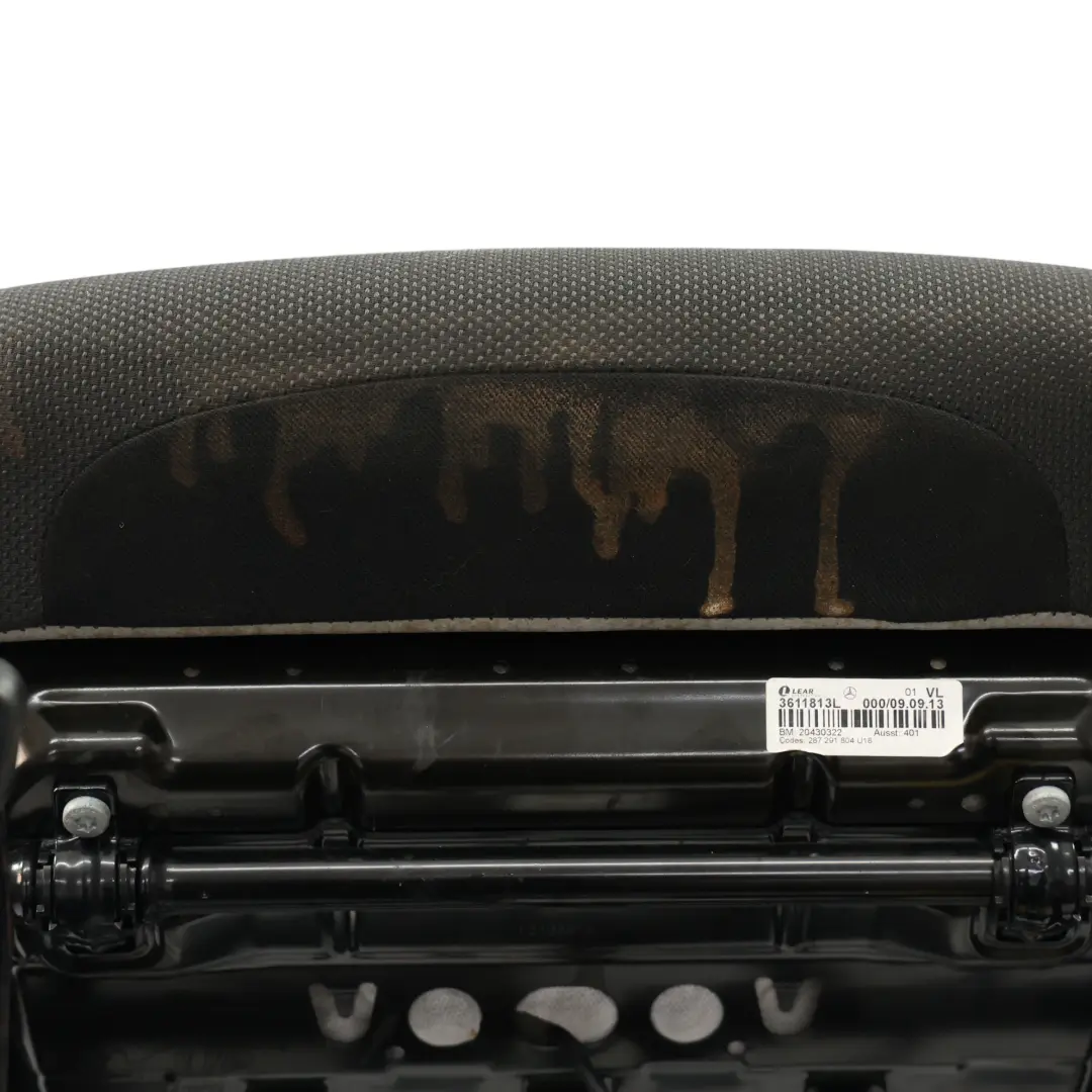 Mercedes C204 C207 Vordersitz Elektrisch Leder Stoff Schwarz Links - SKU A2079104803-2 - Teilenummer A2079104803