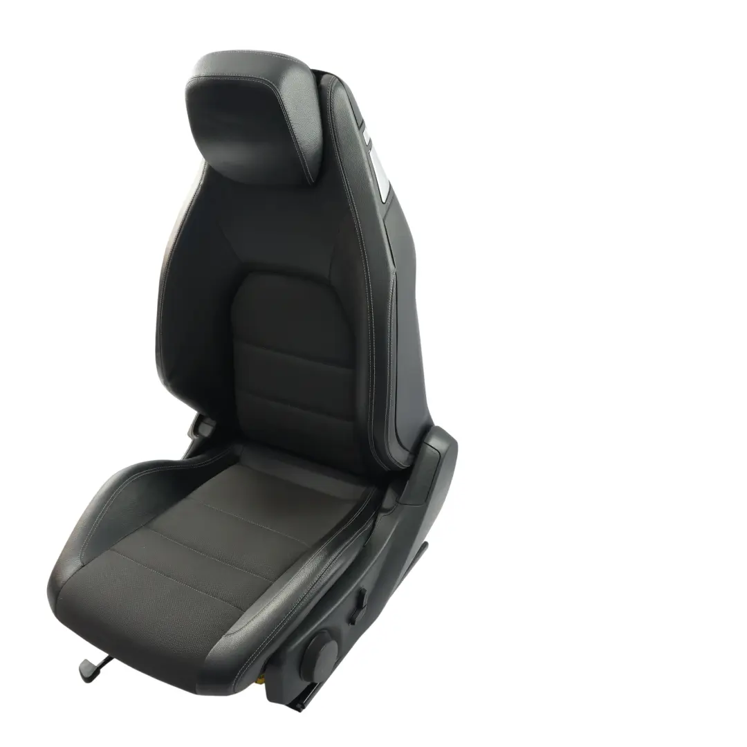 Fotel Przedni Elektryczny Skóra Tkanina Czarny Lewy do Mercedes C204 C207 o numerze A2079104803 Mercedes C204 C207 Fotel Przedni Elektryczny Skóra Tkanina Czarny Lewy - SKU A2079104803-2 - Numer Części A2079104803