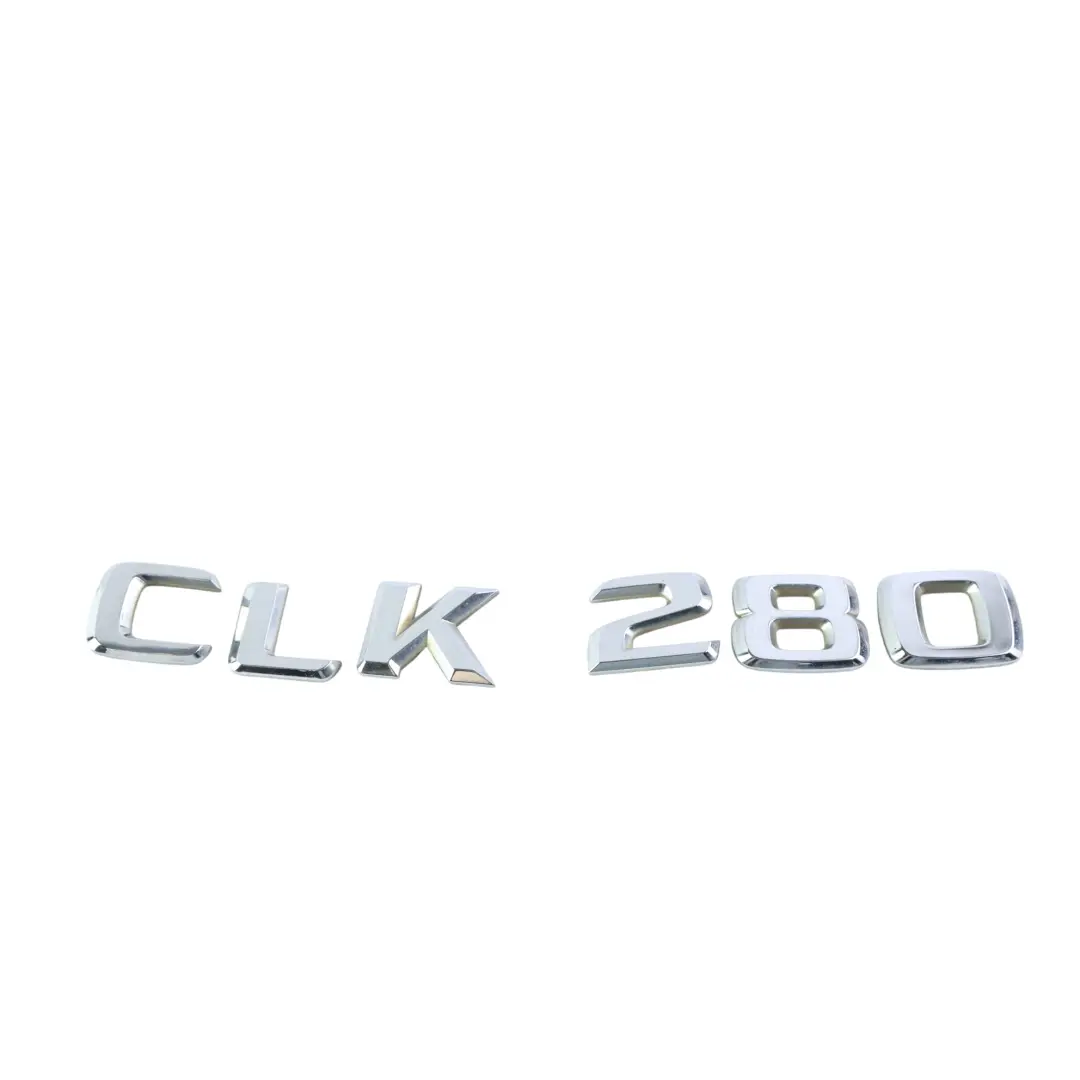 Trunk Emblem Rear Adhered Boot Badge Lettering A2098170715 to Mercedes W209 CLK 280 with Part number A2098170615 Mercedes W209 CLK 280 Trunk Emblem Rear Adhered Boot Badge Lettering A2098170715 - SKU A2098170615 - Part number A2098170615