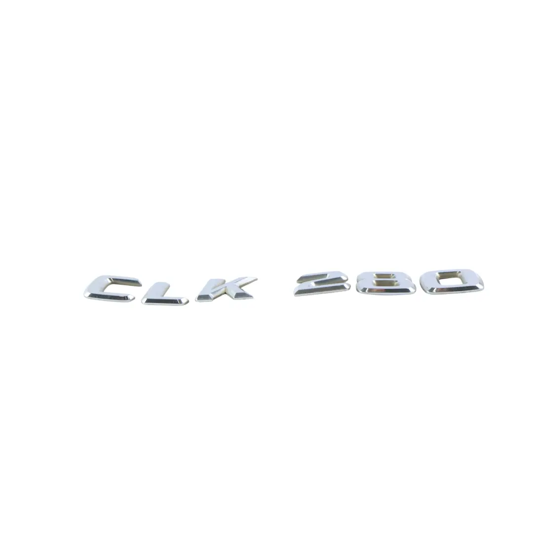Trunk Emblem Rear Adhered Boot Badge Lettering A2098170715 to Mercedes W209 CLK 280 with Part number A2098170615 Mercedes W209 CLK 280 Trunk Emblem Rear Adhered Boot Badge Lettering A2098170715 - SKU A2098170615 - Part number A2098170615