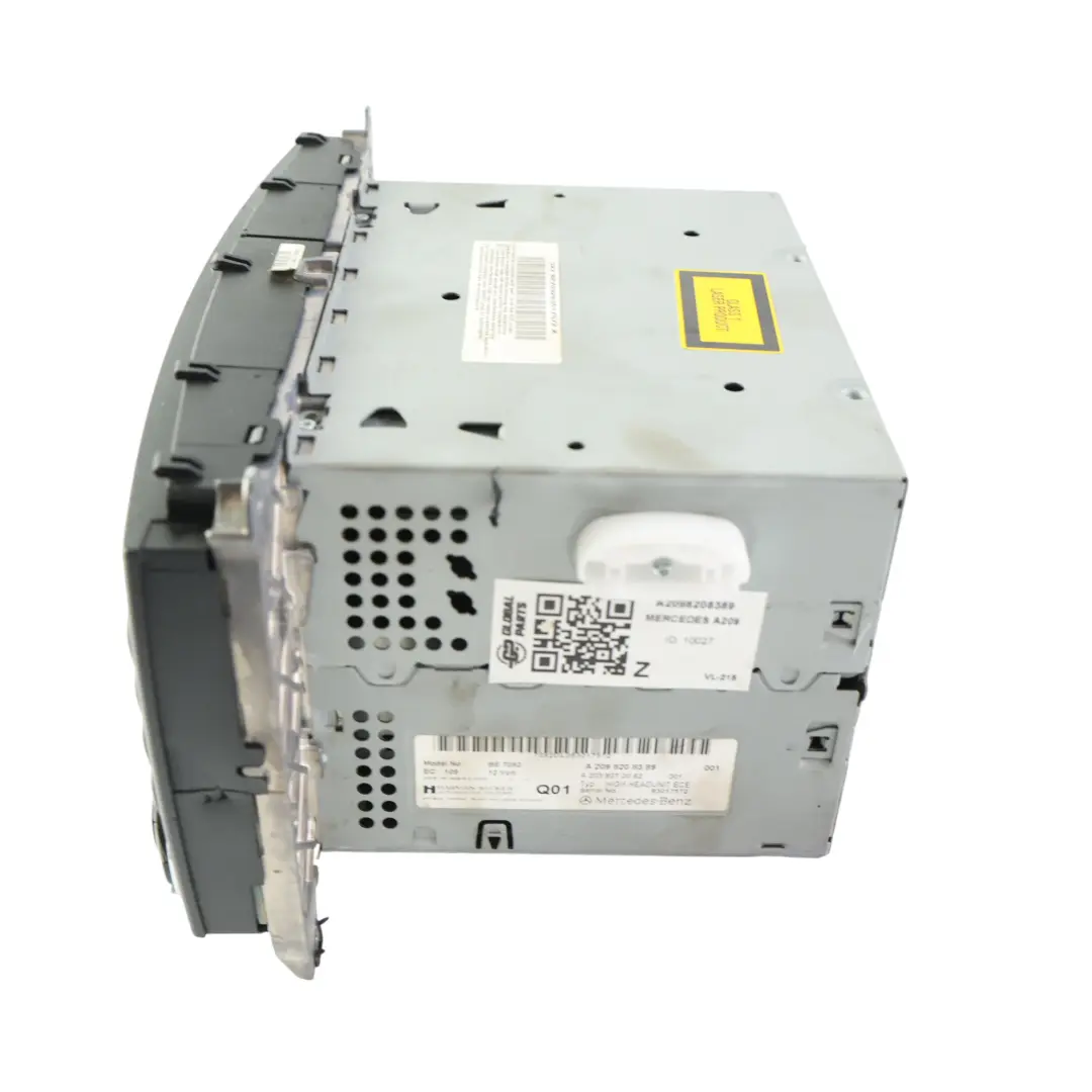 Mercedes W209 Radio CD Player Sat Nav COMAND Head Unit - SKU A2098208389 - Part number A2098208389