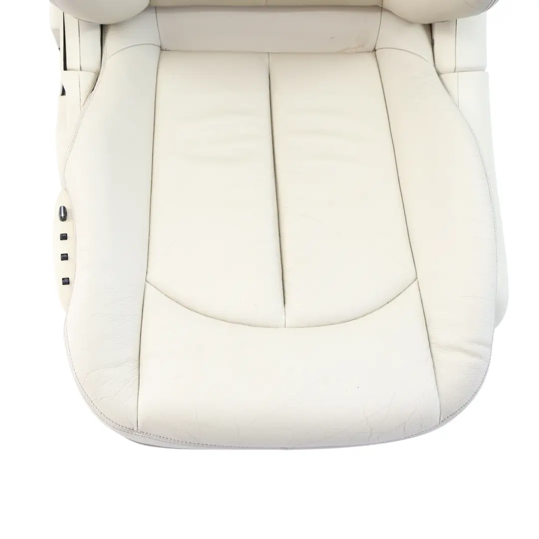 Mercedes A209 Front Seat Multi Contour Leather Nappa Amaretta Pepple Left N/S - SKU A2099106993-5 - Part number A2099106993