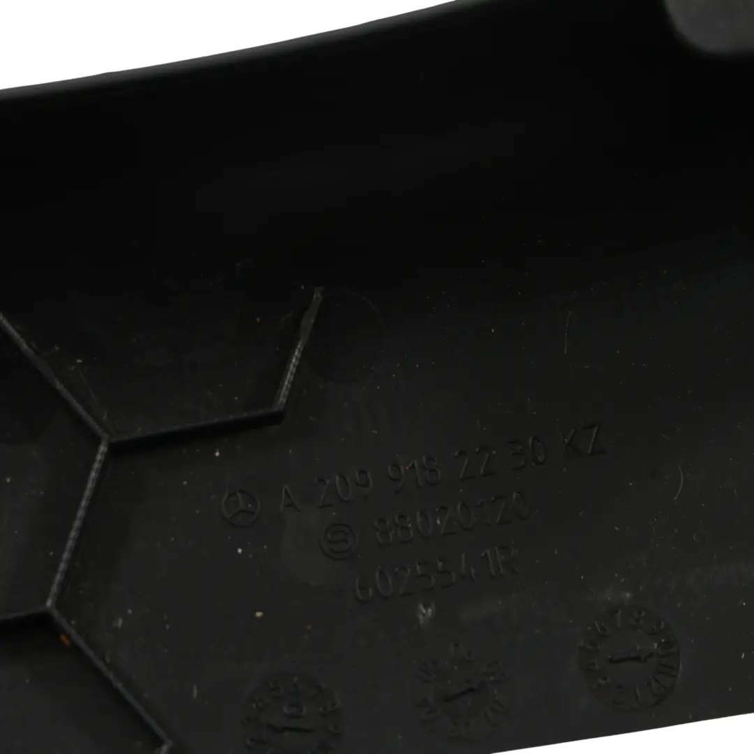 Mercedes CLK C209 Front Seat Adjustment Cover Panel Trim Right O/S - SKU A2099182230 - Part number A2099182230