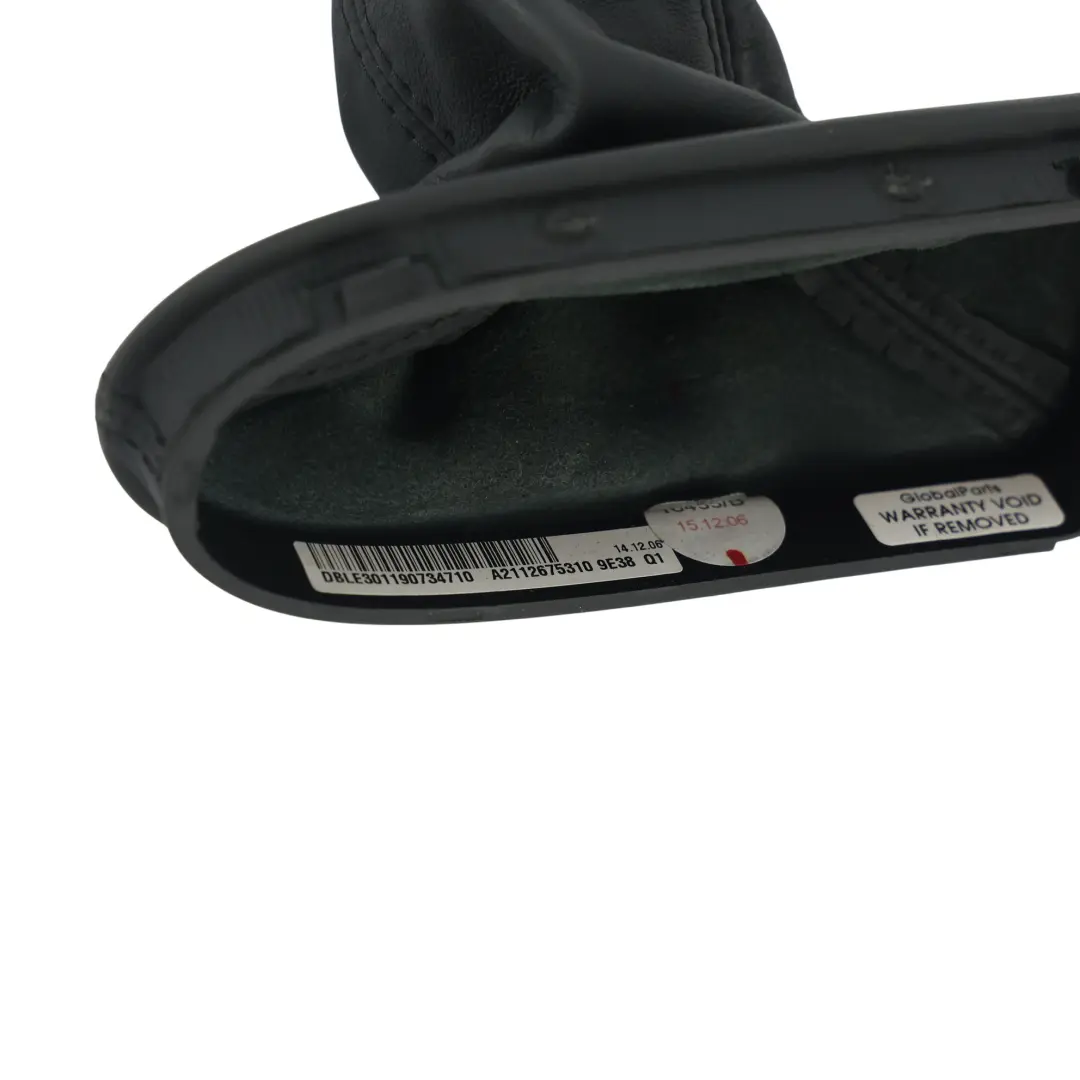 Palanca Cambios Cuero Funda Elegance Automático para Mercedes W211 con número de pieza A2112675310 Mercedes W211 Palanca Cambios Cuero Funda Elegance Automático - SKU A2112675310 - Número de pieza A2112675310