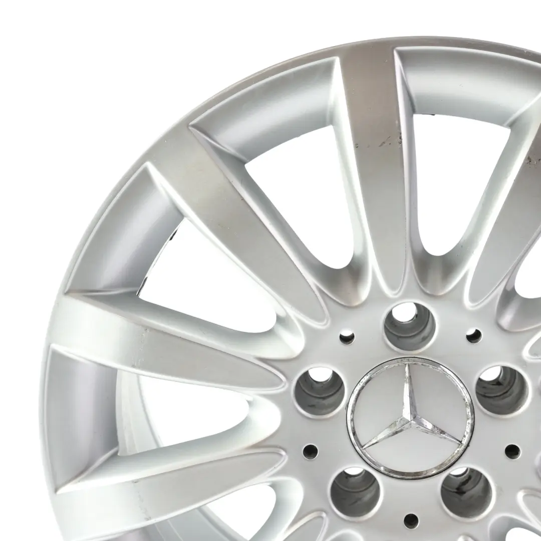 Llanta Aleación Plata 16" 7.5J ET:42 para Mercedes W211 con número de pieza A2114015702 Mercedes W211 Llanta Aleación Plata 16" 7.5J ET:42 - SKU A2114015702-2 - Número de pieza A2114015702