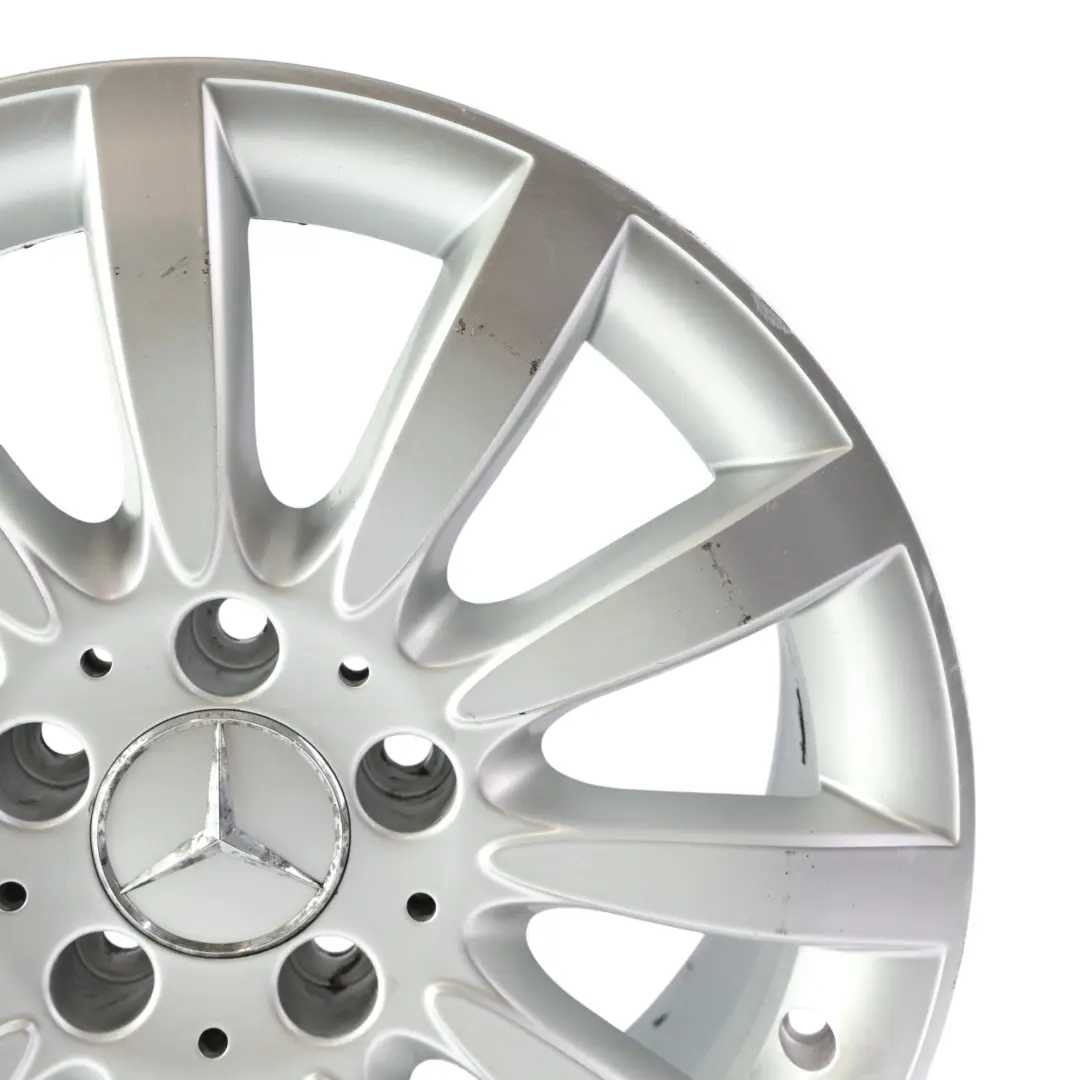Mercedes W211 Alloy Wheel Rim Silver 16" 7.5J ET:42 - SKU A2114015702-2 - Part number A2114015702