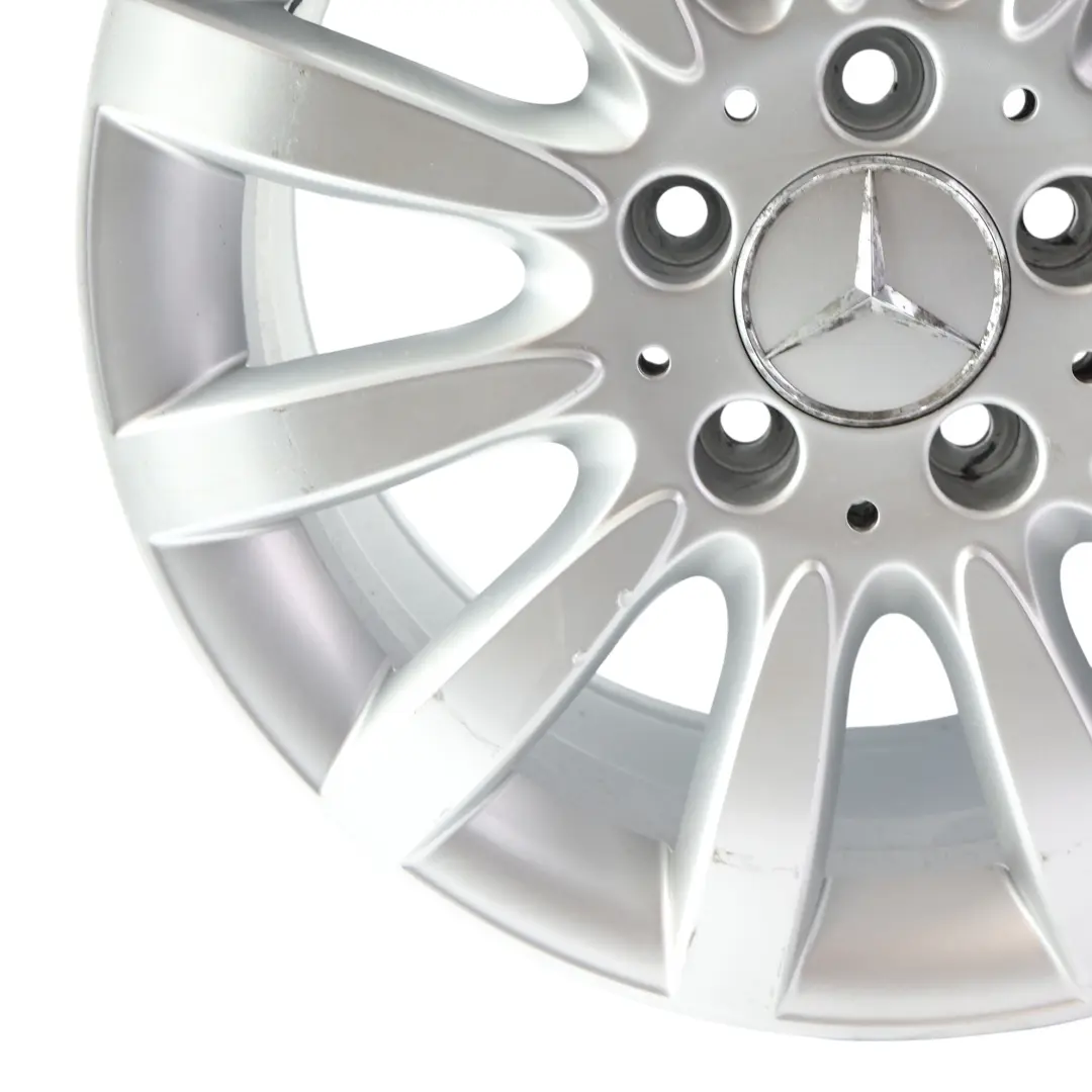 Mercedes W211 Llanta Aleación Plata 16" 7.5J ET:42 - SKU A2114015702-2 - Número de pieza A2114015702
