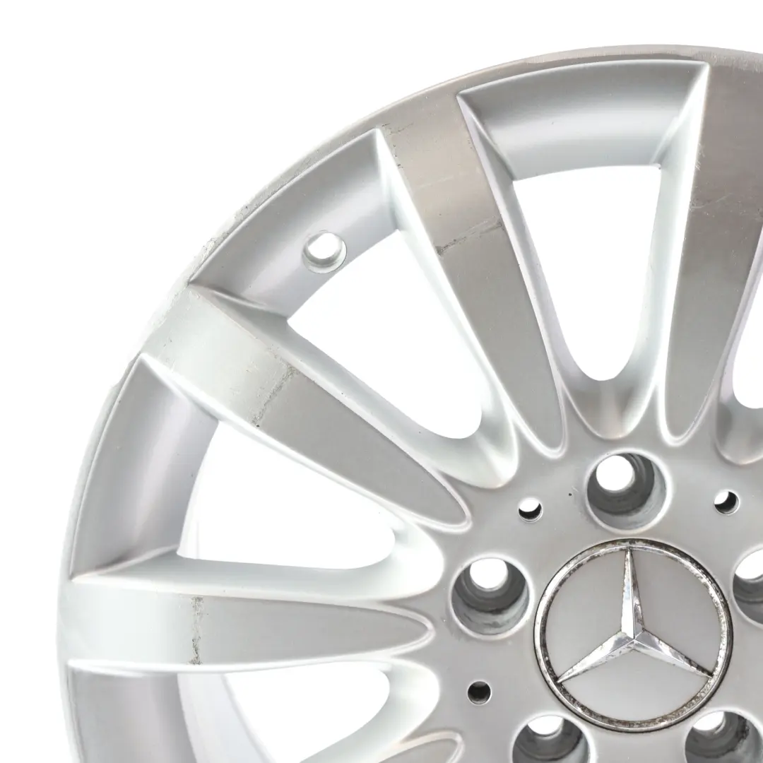 Mercedes W211 Alloy Wheel Rim Silver 16" 7.5J ET:42 - SKU A2114015702-3 - Part number A2114015702