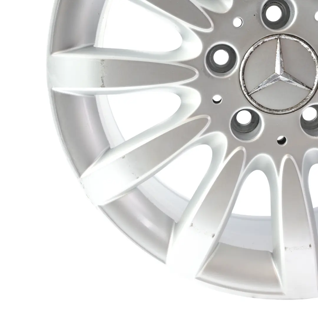 Mercedes W211 Alloy Wheel Rim Silver 16" 7.5J ET:42 - SKU A2114015702-3 - Part number A2114015702