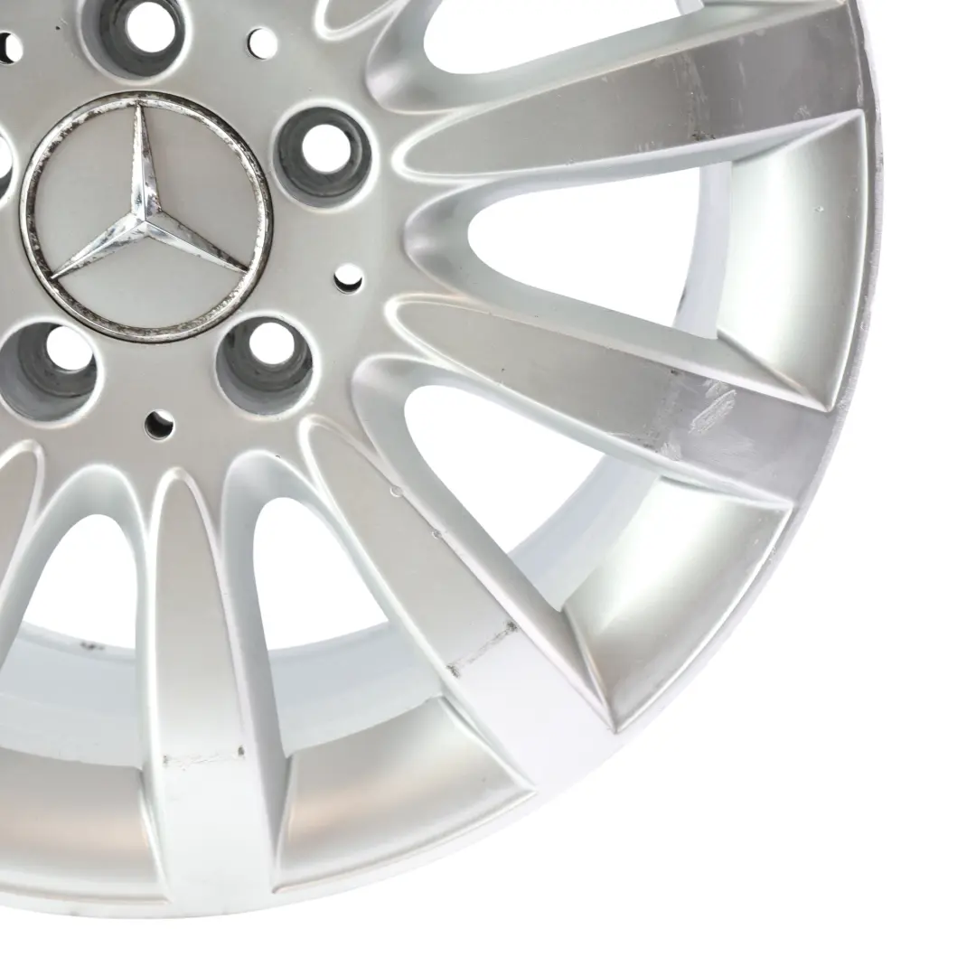 Mercedes W211 Alloy Wheel Rim Silver 16" 7.5J ET:42 - SKU A2114015702-3 - Part number A2114015702