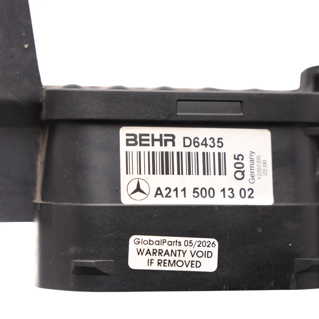 Mercedes W211 Engine Cooling Radiator Coolant Unit Diesel - SKU A2115001302 - Part number A2115001302