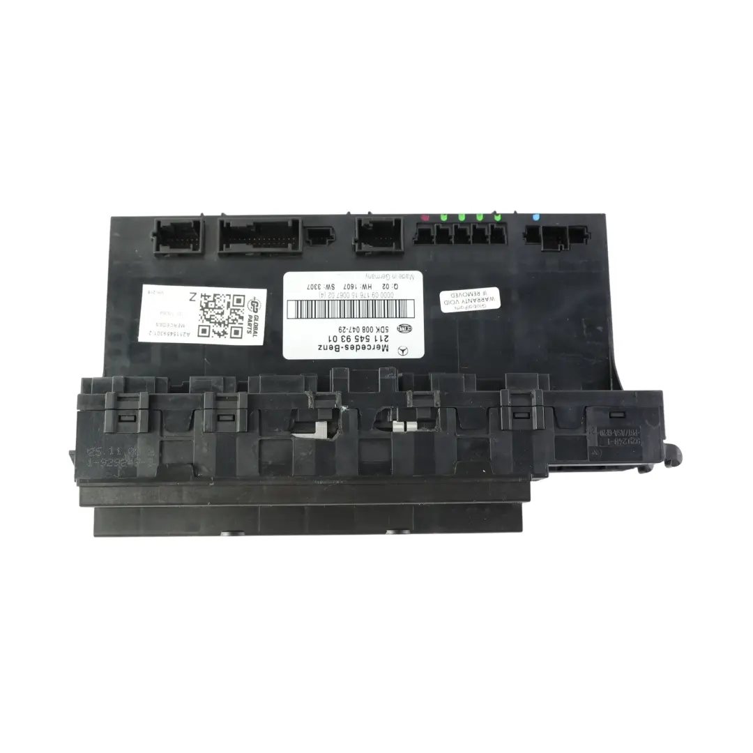 Mercedes W211 W219 Scatola Fusibili Posteriore Modulo SAM - SKU A2115459301-2 - Numero di parte A2115459301