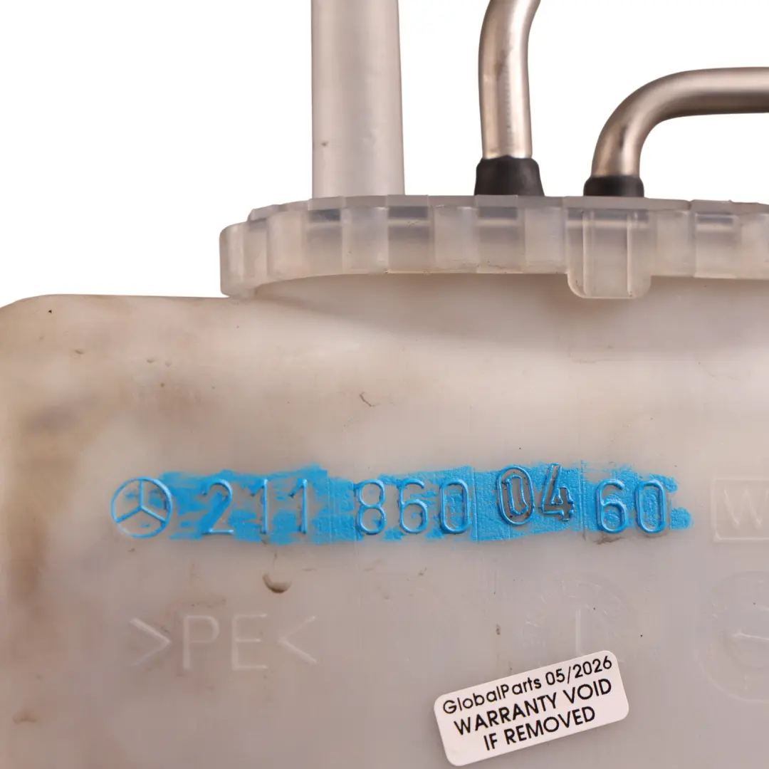 Mercedes W211 C219 Windscreen Washer Bottle Reservoir 2118600460 - SKU RHD-A2118600460 - Part number A2118600460